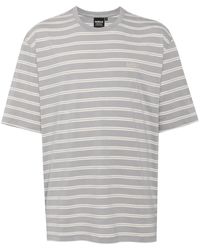 Barbour - Striped cotton T-shirt - Lyst