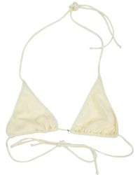 BELAMER - Ribbed Triangle Bikini Top - Lyst