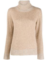 Fabiana Filippi - Wool Blend Turtleneck Sweater - Lyst