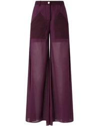 Pinko - Pantaloni A Palazzo - Lyst