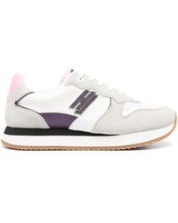 HIDE & JACK - Panelled Logo-Patch Sneakers - Lyst