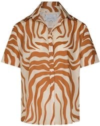 Johanna Ortiz - Camisa Salty Promises con motivo de cebra - Lyst