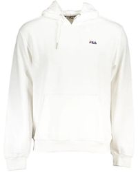 Fila - Logo-Patch Cotton Hoodie - Lyst