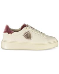 Blauer - Crystal-Embellished Sneakers - Lyst