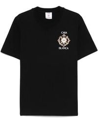 CASABLANCA - Championship Diamond T-Shirt - Lyst