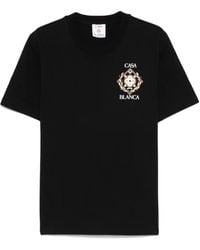 CASABLANCA - Championship Diamond T-Shirt - Lyst