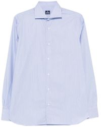 Truzzi - Striped Cotton Shirt - Lyst