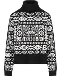 Bogner - Nadin Roll-Neck Patterned Sweater - Lyst