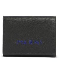 Marni - Mending Logo Trifold Wallet - Lyst