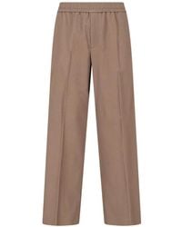 Golden Goose - Elastic-Waist Star-Appliqué Trousers - Lyst