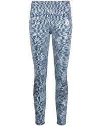 adidas By Stella McCartney - Truepace Printed Running leggings - Lyst
