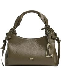 Lancel - Mini Swann Grained Leather Tote Bag - Lyst