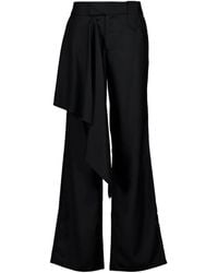 Johanna Ortiz - Outlaw Hose mit Drapierung - Lyst