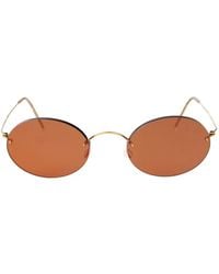 Lindberg - 81012 Round-Frame Sunglasses - Lyst