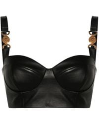 Versace - Medusa '95 Leren Top - Lyst