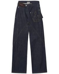 JW Anderson - Twisted Workwear Denim Jeans - Lyst