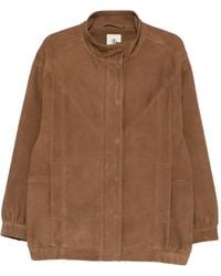 THE GARMENT - Geneve Suede Panelled Jacket - Lyst
