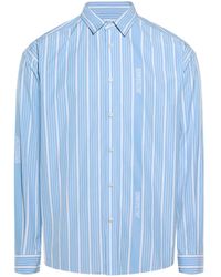 Jacquemus - Striped Cotton Button-Down Shirt - Lyst