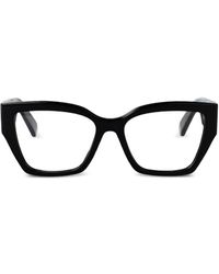 Philipp Plein - Bril Met Geometrisch Montuur - Lyst