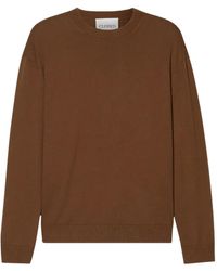 Closed - Crew-Neck Knitted Jumper - Lyst
