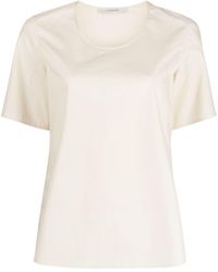 Lemaire - T-Shirt mit rundem Ausschnitt - Lyst