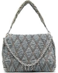 DIESEL - Large Charm-D Shoulder Bag - Lyst