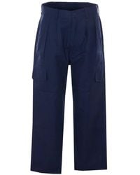 FAMILY FIRST - Cargo-Pockets Trousers - Lyst