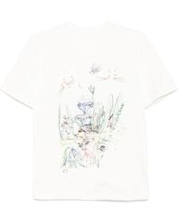 JNBY - Embroidered T-Shirt - Lyst