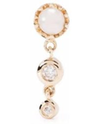 Maria Black - 14Kt Diamond Lustre Stud Earring - Lyst