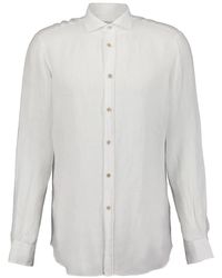 Boglioli - Long-Sleeve Linen Shirt - Lyst