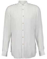 Boglioli - Long-Sleeve Linen Shirt - Lyst