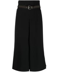 Moschino - High-waisted Belted Skirt - Lyst