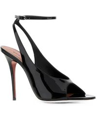AMINA MUADDI - Anok Patent Leather Sandals - Lyst