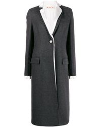 Marni Gelaagde Jas - Grijs