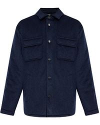 Etro - Patch-Pocket Cashmere Jacket - Lyst