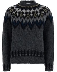Jucca - Fair Isle-Pattern Sweater - Lyst