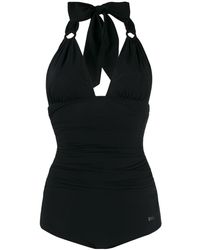 Dolce & Gabbana Badpak Met Diepe V-hals - Zwart
