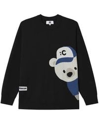Chocoolate - Graphic-Design Crew-Neck Sweater - Lyst