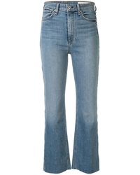 rag and bone cropped flare jeans