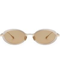 Projekt Produkt - Oval-Frame Sunglasses - Lyst