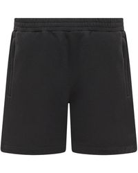 14 Bros - Cotton Track Shorts - Lyst