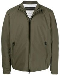 Woolrich - Logo-Patch Bomber Jacket - Lyst
