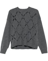 Liu Jo - Cut-Out Detailed Sweater - Lyst