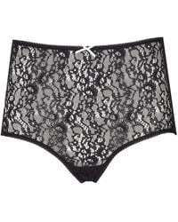Laura Urbinati - Lace-Panel Briefs - Lyst