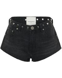One Teaspoon - Studded Five-Pockets Shorts - Lyst