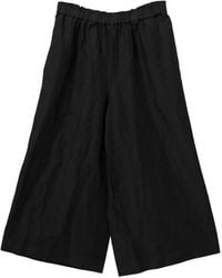 Comme des Garçons - Elasticated-Waistband Wide-Leg Trousers - Lyst