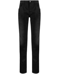 Gucci - Whiskering-effect Slim-cut Jeans - Lyst