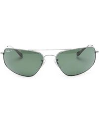 Ray-Ban - Geometric-Frame Sunglasses - Lyst