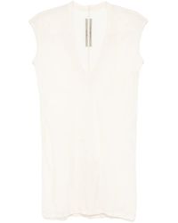 Rick Owens - V-Neck Vest - Lyst