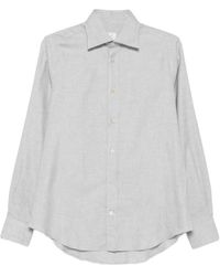 Eleventy - Long-Sleeve Button-Up Shirt - Lyst